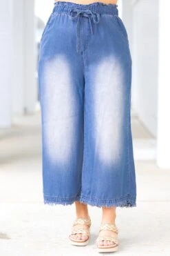 Light And Free Pants, Medium Denim