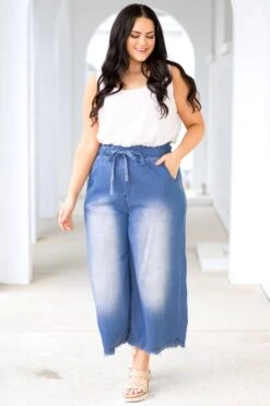 Light And Free Pants, Medium Denim 12 Light And Free Pants, Medium Denim -Beyond Basics LightAndFreePants MediumDenim 17