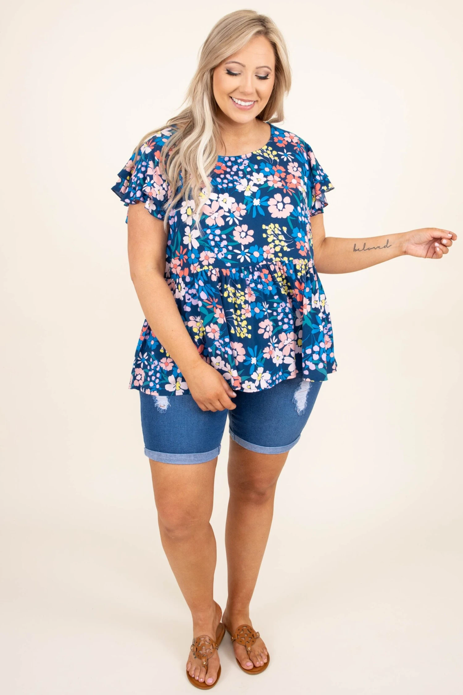 Live Again Shorts, Medium Wash 6 Live Again Shorts, Medium Wash - Image 4