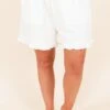 Living By The Sun Shorts, Cream 1 Living By The Sun Shorts, Cream -Beyond Basics LivingByTheSunShorts Cream 3
