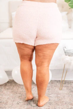 Lounging In Luxury Shorts, Pink -Beyond Basics LoungingInLuxuryShorts Pink4