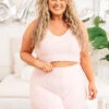 Lounging In Luxury Tank, Pink -Beyond Basics LoungingInLuxuryTank Pink3