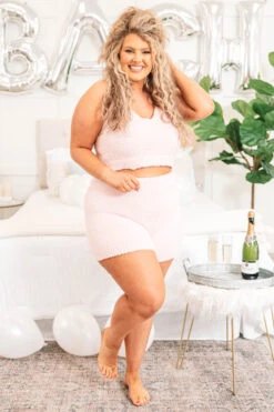 Lounging In Luxury Tank, Pink 10 Lounging In Luxury Tank, Pink -Beyond Basics LoungingInLuxuryTank Pink5