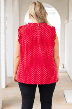 Love Bandit Top, Red -Beyond Basics LoveBanditTop Red 7497