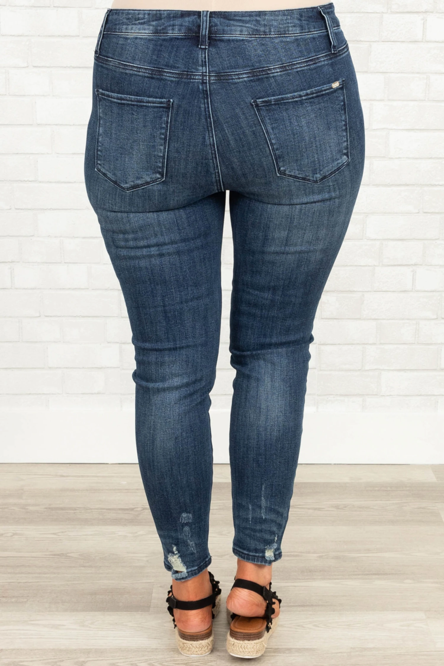 Love Deeply Skinny Jeans, Dark Wash 7 Love Deeply Skinny Jeans, Dark Wash - Image 5