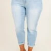 Made Just Fine Mom Jeans, Light Denim -Beyond Basics MadeJustFineMomJeans LightDenim 9115