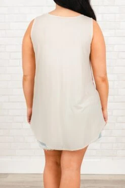 Make My Move Tank, Bone -Beyond Basics MakeMyMoveTank Bone 1