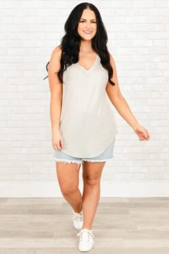 Make My Move Tank, Bone -Beyond Basics MakeMyMoveTank Bone 5