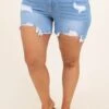 Making It Now Shorts, Light Wash -Beyond Basics MakingItNowShorts LightWash 9926