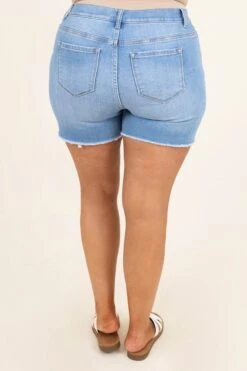 Making It Now Shorts, Light Wash -Beyond Basics MakingItNowShorts LightWash 9928