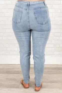 Making My Way To You Jeans, Light Wash -Beyond Basics MakingMyWayToYouJeans LightWash 9166