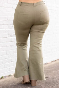 Meet Me In The Middle Bell Bottoms, Moss 12 Meet Me In The Middle Bell Bottoms, Moss -Beyond Basics MeetMeInTheMiddleBellBottoms Moss 1218