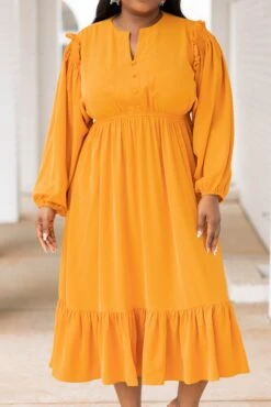 Memorize Today Dress, Yellow -Beyond Basics MemorizeTodayDress Yellow