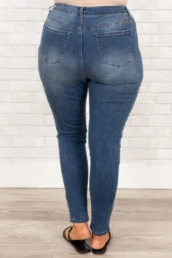 Midnight Rain Jeans, Medium Wash -Beyond Basics MidnightRainJeans MediumWash 9262