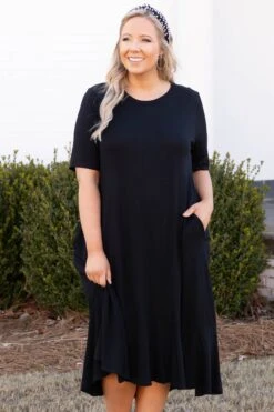 Mimosa's On Me Dress, Black