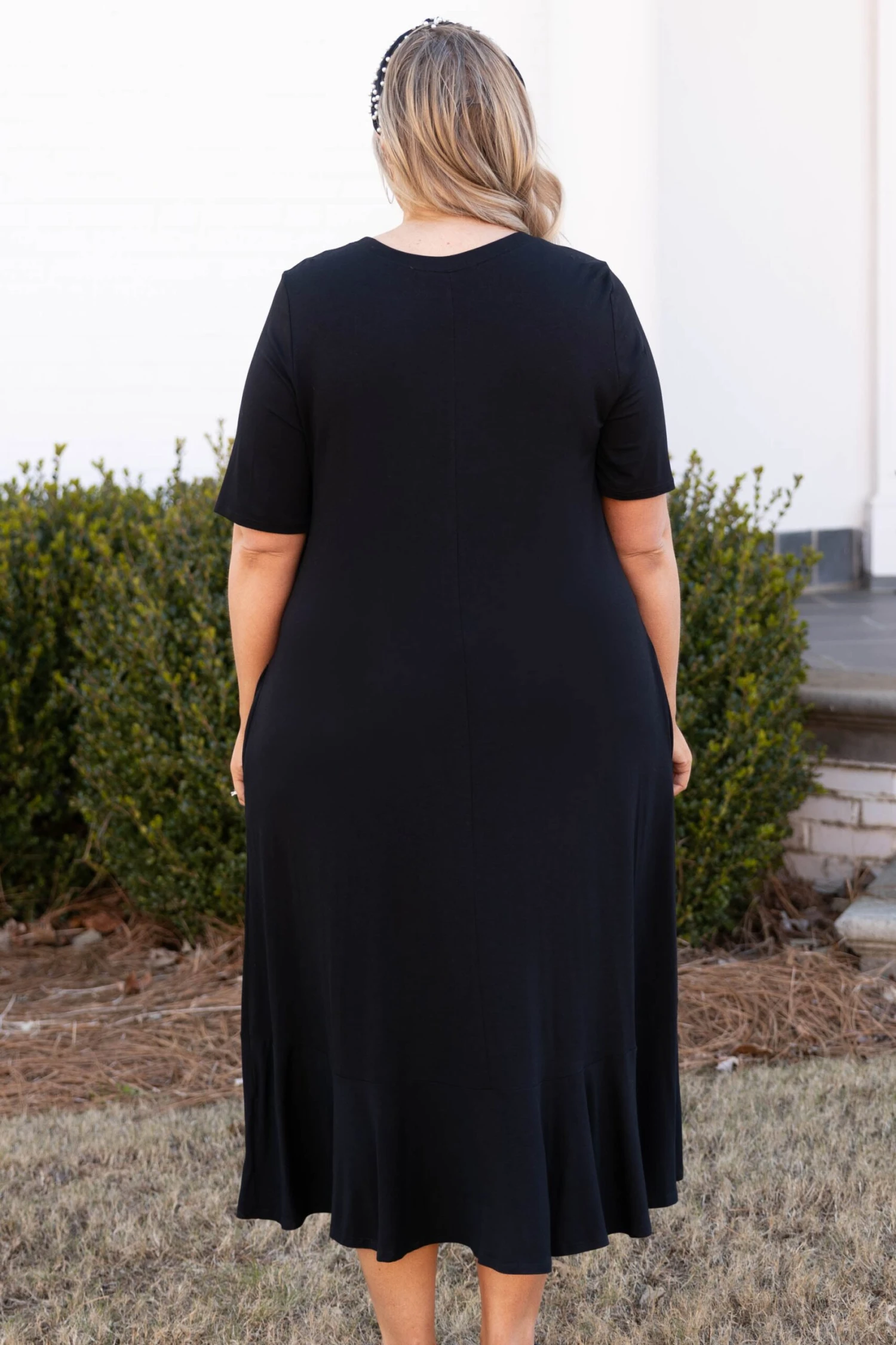 Mimosa's On Me Dress, Black 7 Mimosa's On Me Dress, Black - Image 5