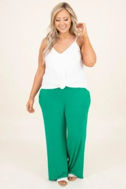 Modern Walk Pants, Kelly Green -Beyond Basics ModernWalkPants KellyGreen 9473