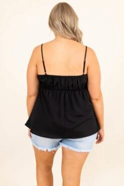 My Backup Plan Top, Black -Beyond Basics MyBackupPlanTop Black 3641