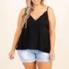 My Backup Plan Top, Black -Beyond Basics MyBackupPlanTop Black 3643
