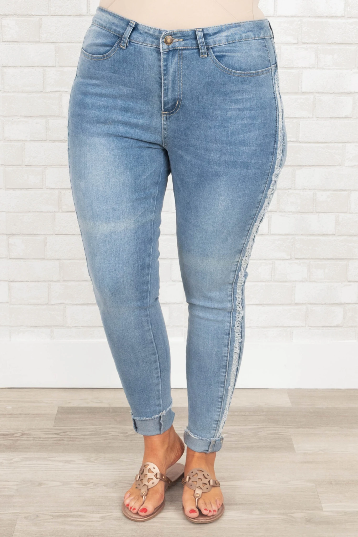 My Favorite Road To Take Jeans, Medium Wash 5 My Favorite Road To Take Jeans, Medium Wash - Image 3