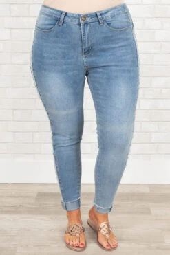 My Favorite Road To Take Jeans, Medium Wash