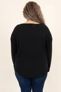 Mystery To Me Top, Black -Beyond Basics MysteryToMeTop Black 9277