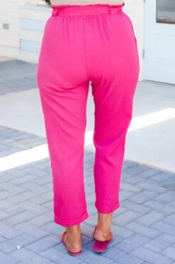 Nice For Once Pants, Fuchsia -Beyond Basics NiceForOnePants Fuchsia 8bf97185 6d28 4ee0 8e2d 31e01bc11bf1
