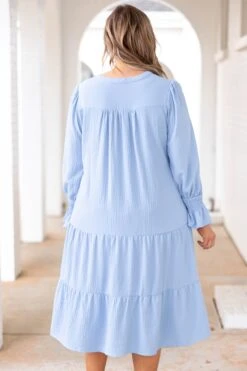 Not Too Much Dress, Blue -Beyond Basics NotTooMuchDress Blue 9632