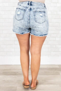 On Sunshine Time Shorts, Medium Wash -Beyond Basics OnSunshineTimeShorts MediumWash 0064