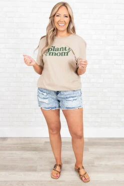 On Sunshine Time Shorts, Medium Wash -Beyond Basics OnSunshineTimeShorts MediumWash 0067