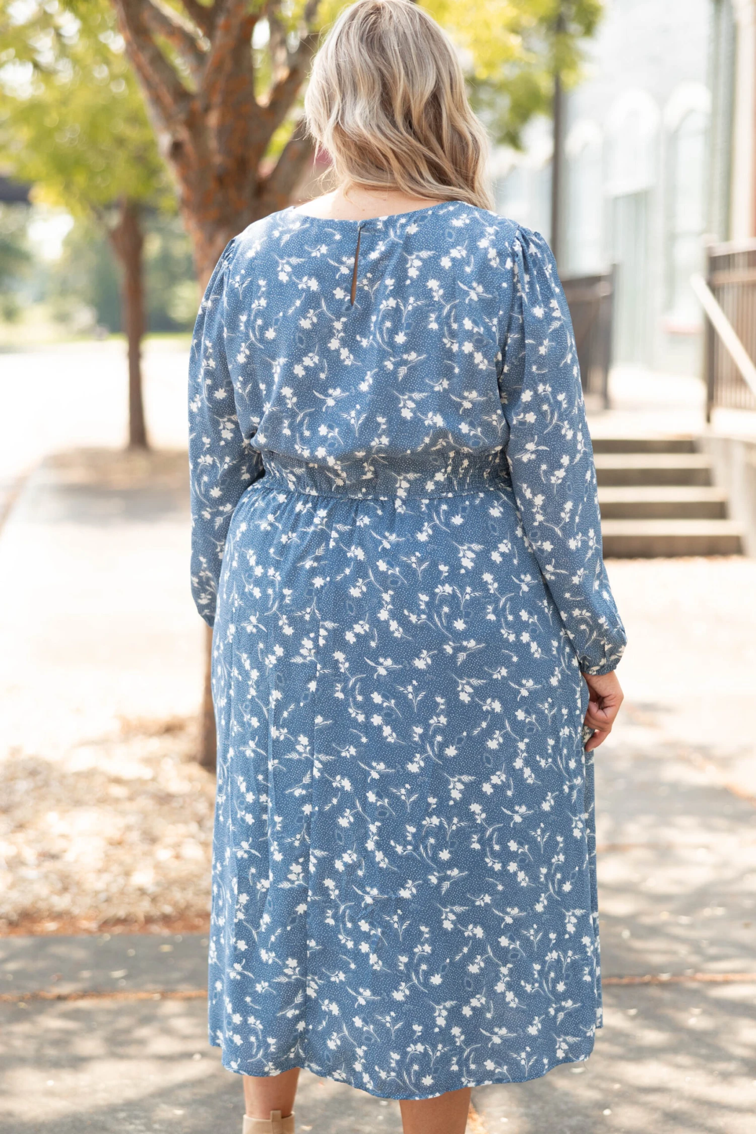 Only Happiness Dress, Blue 7 Only Happiness Dress, Blue - Image 5