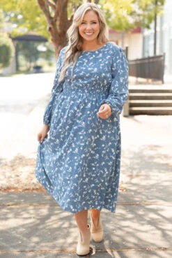 Only Happiness Dress, Blue 9 Only Happiness Dress, Blue -Beyond Basics OnlyHappinessDress Blue 9890