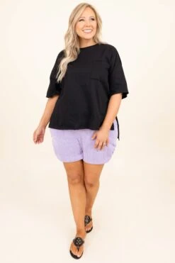 Riding Solo Shorts, Lavender -Beyond Basics OrdinaryFunTop Black 8739 a051e0ba 040c 4974 86ec cf44e30b84e3