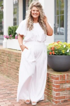 Passing The Street Pants, White -Beyond Basics PassingTheStreetPants White 2 2