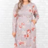 Phases And Stages Dress, Taupe 1 Phases And Stages Dress, Taupe -Beyond Basics PhasesAndStagesDress Taupe 9521