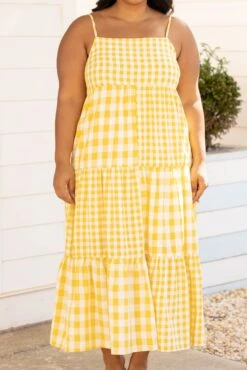 Picnic At The Beach Dress, Honey -Beyond Basics PicnicAtTheBeachDress Honey 9946