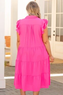 Play Time Dress, Hot Pink -Beyond Basics PlayTimeDress HotPink 3454