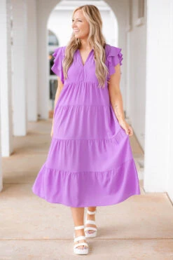 Play Time Dress, Lavender -Beyond Basics PlayTimeDress Lavender 45
