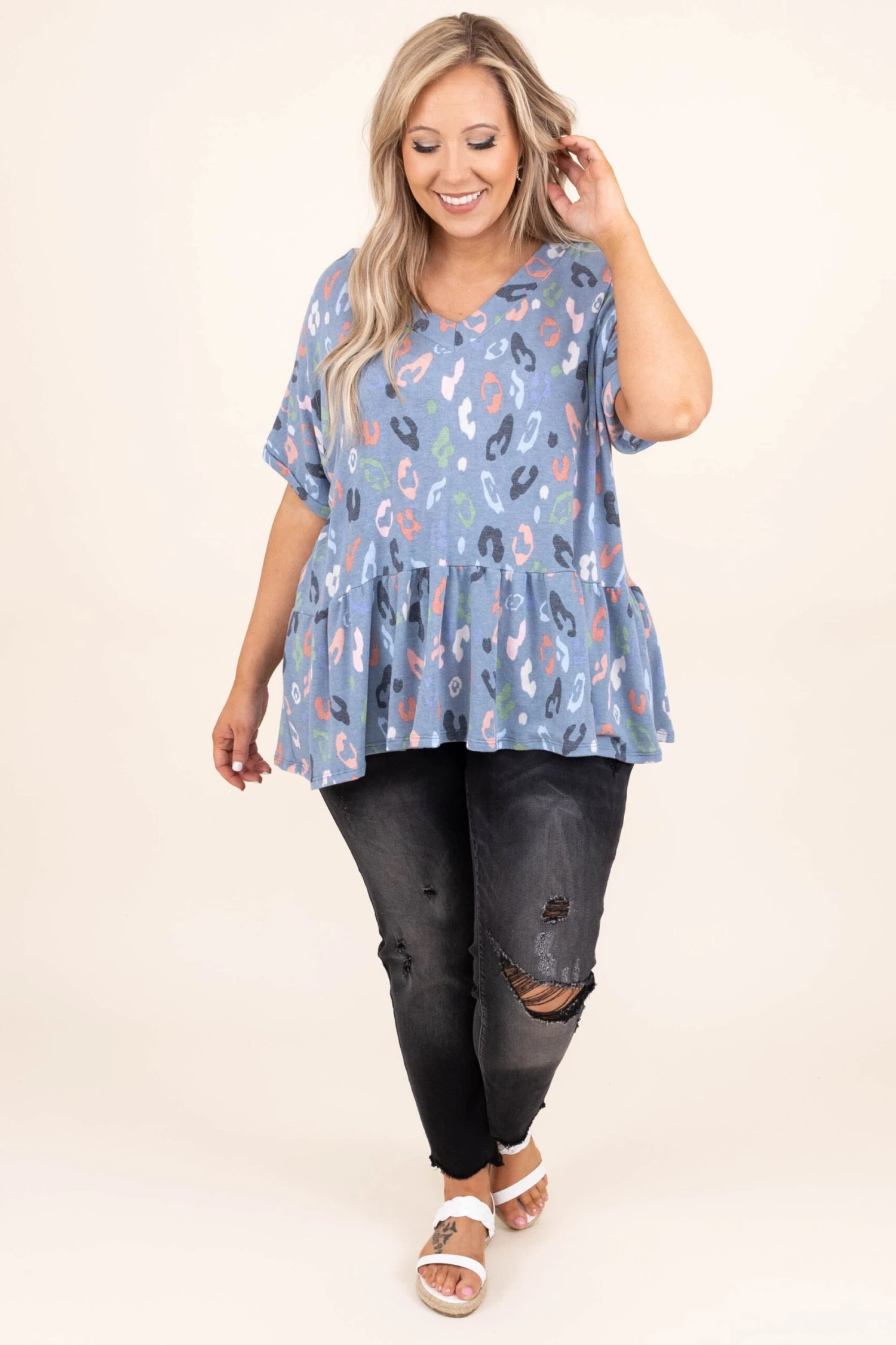 Relax The Mind Jeans, Gray 6 Relax The Mind Jeans, Gray - Image 4