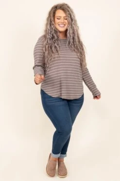 Remember Yesterday Top, Taupe -Beyond Basics RememberYesterdayTop Taupe 3