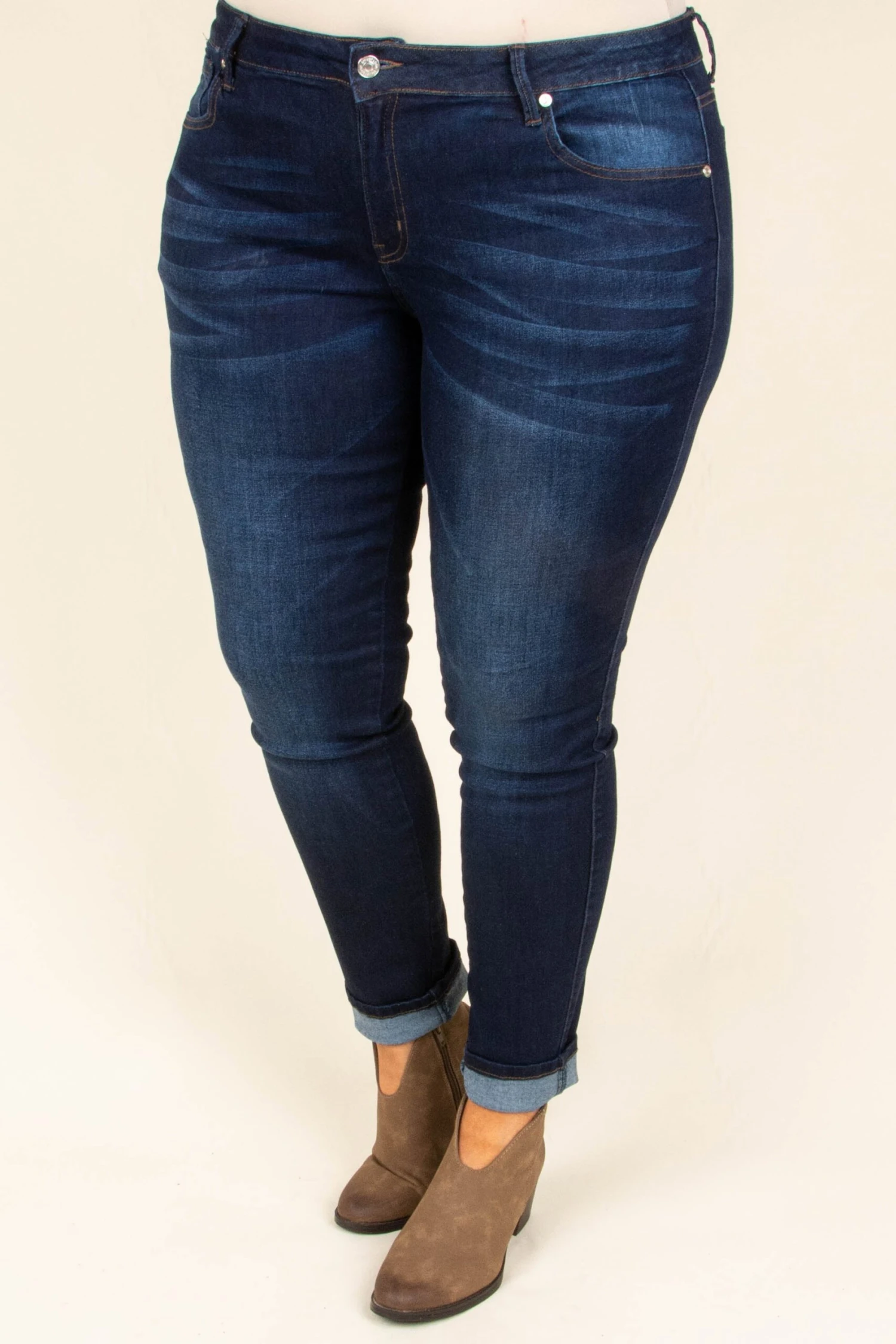 Casting Shadows Skinny Jeans, Dark Wash 3 Casting Shadows Skinny Jeans, Dark Wash