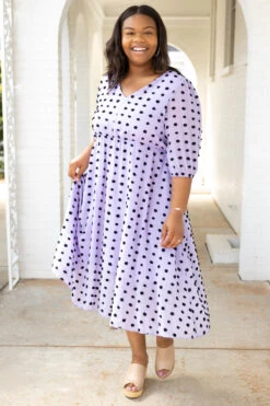 Sail On By Dress, Lavender 10 Sail On By Dress, Lavender -Beyond Basics SailOnByDress Lavender 5078