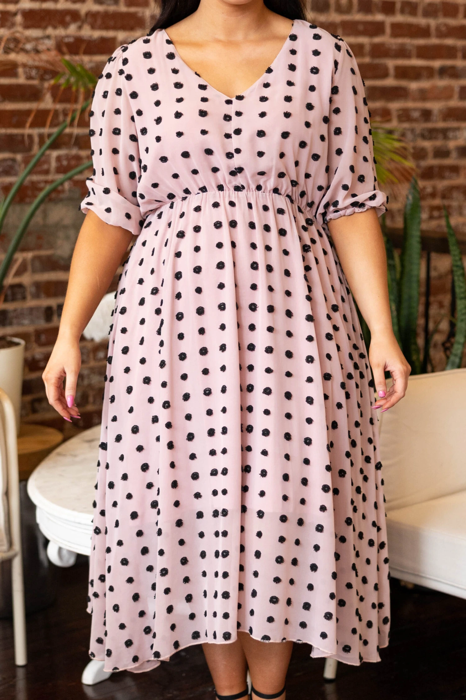 Sail On By Dress, Pink 6 Sail On By Dress, Pink - Image 4