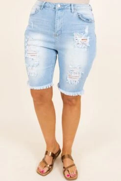 Saturday Sun Shorts, Light Wash 8 Saturday Sun Shorts, Light Wash -Beyond Basics SaturdaySunShorts LightWash 2