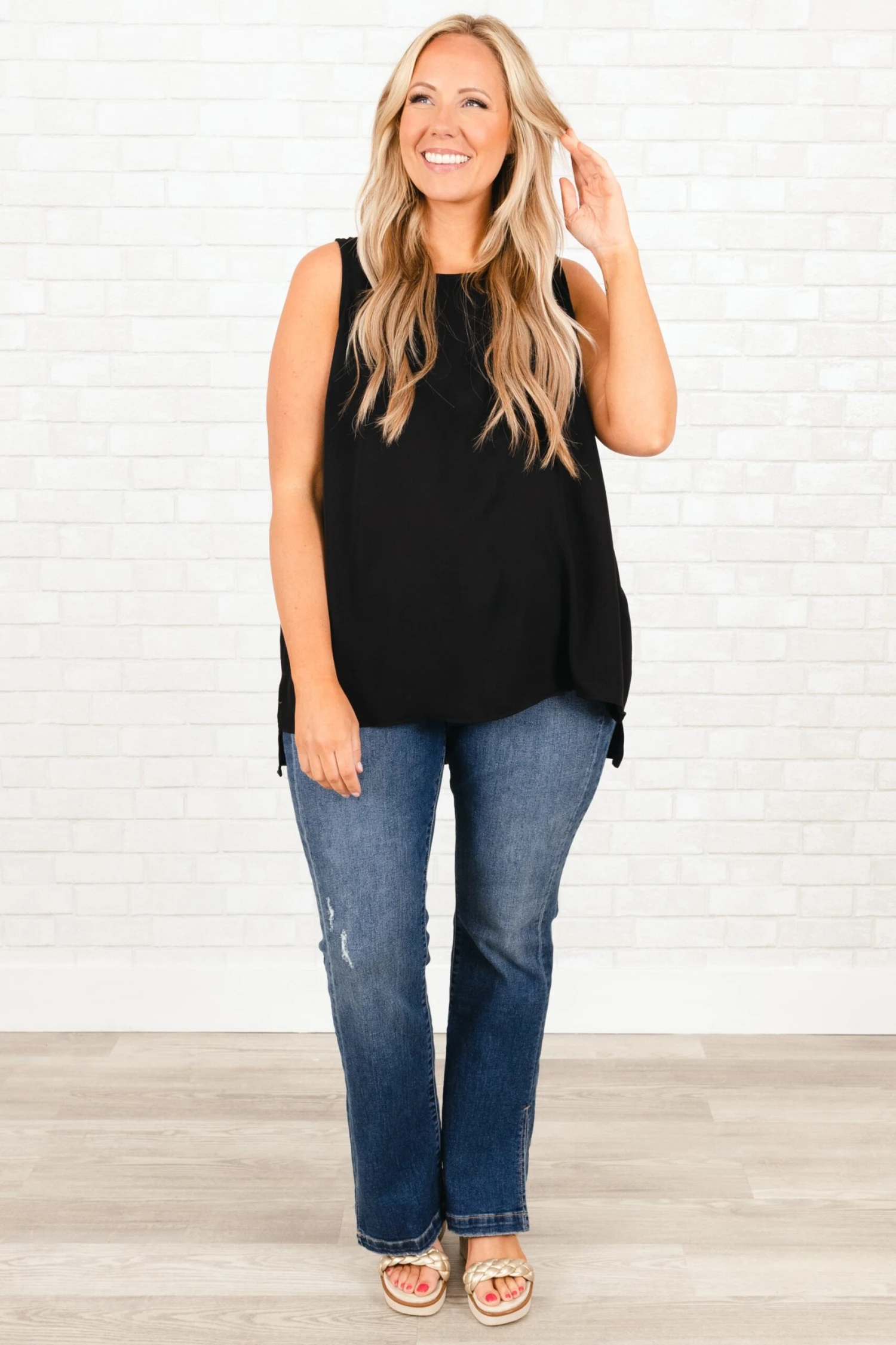 Searching For The One Jeans, Medium Wash 4 Searching For The One Jeans, Medium Wash - Image 2