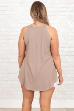 Simply Elegant Tank, Ash Mocha 12 Simply Elegant Tank, Ash Mocha -Beyond Basics SimplyElegantTank AshMocha