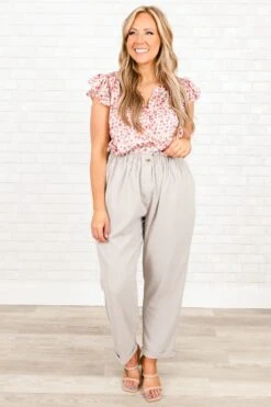 Single Step Pants, Gray -Beyond Basics SingleStepPants Gray 8