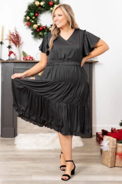 Southern Soul Dress, Charcoal -Beyond Basics SouthernSoulDress Charcoal 3