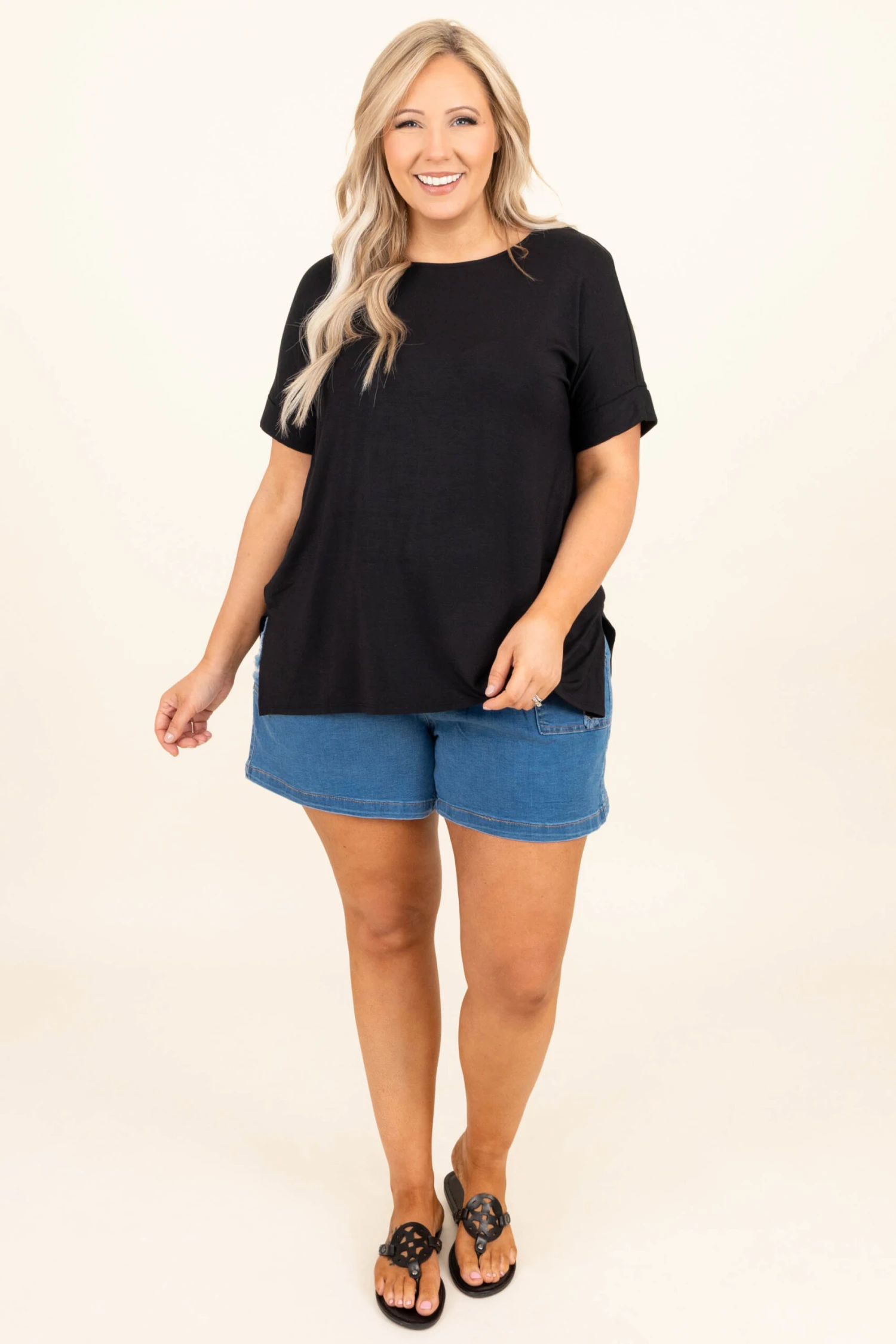 Heat Waves Shorts, Light Denim 4 Heat Waves Shorts, Light Denim - Image 2