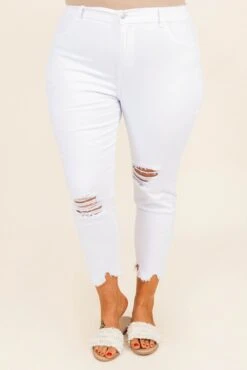 Spotlight All Over Jeans, White